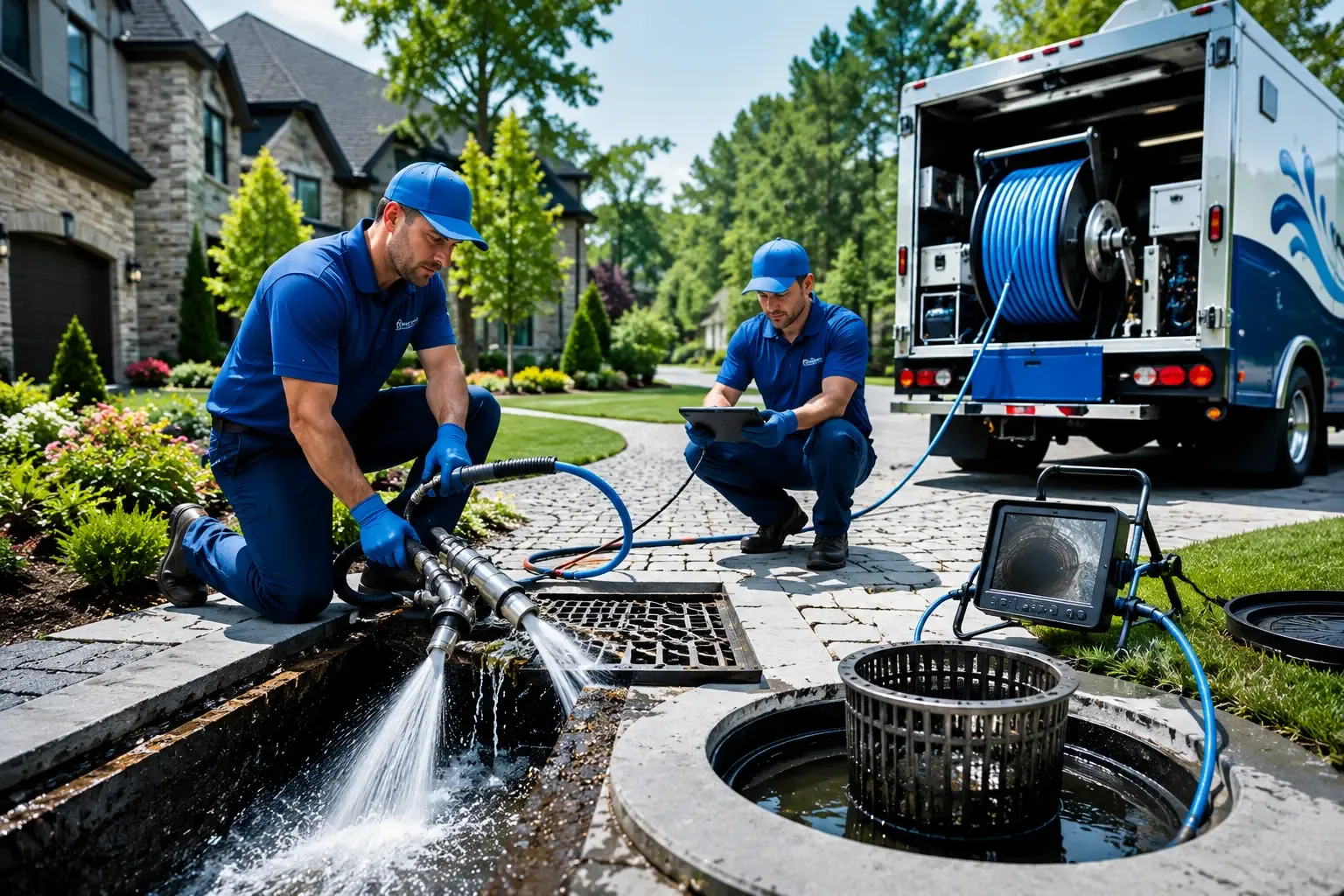 Local outdoor drain cleaning professionals in Bovina, TX