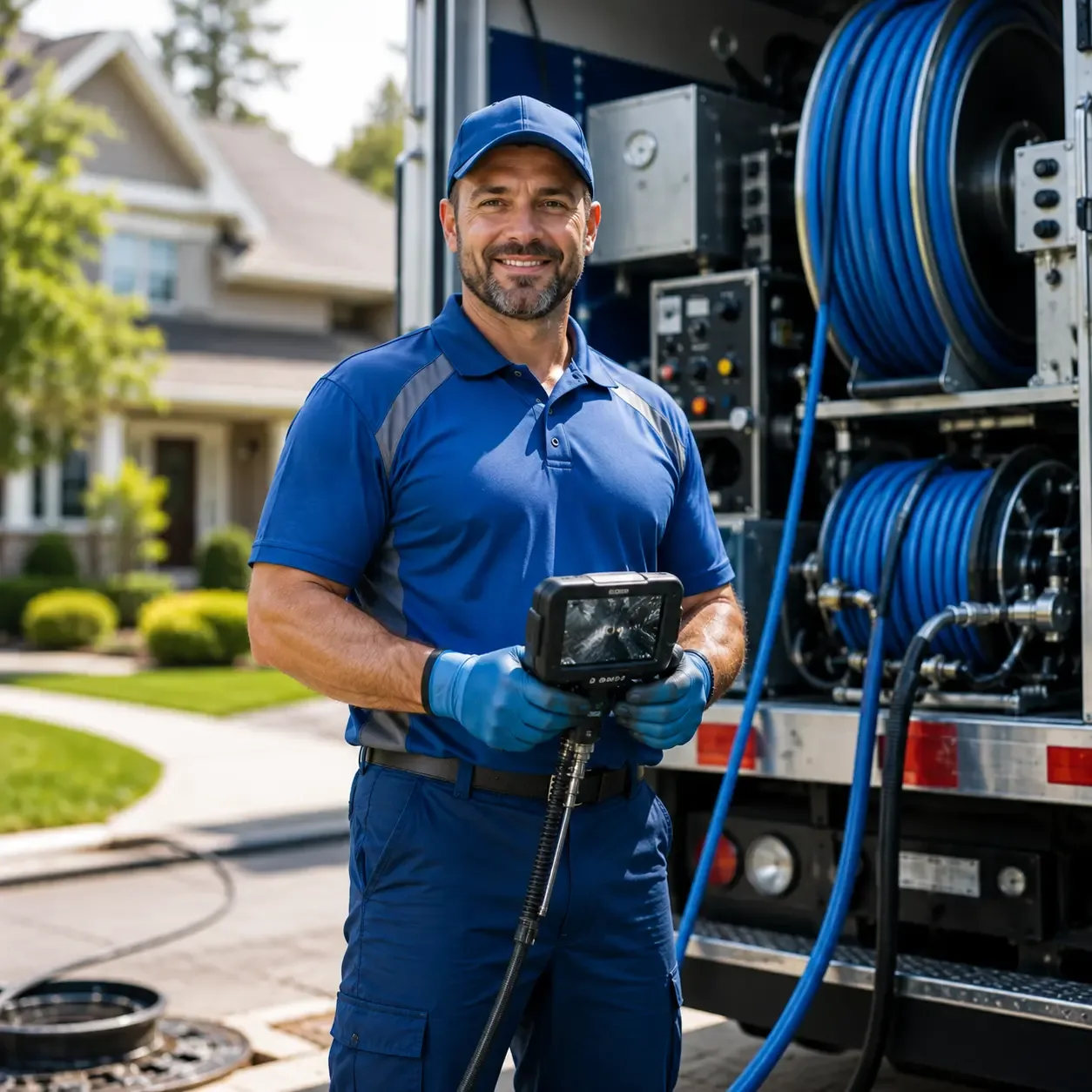 Local outdoor drain cleaning specialists in Bovina, TX